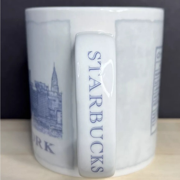 Starbucks New York Collector Series Mugs Set of 3 3D Cab/NY Architecture 2010-11 - Picture 6 of 12